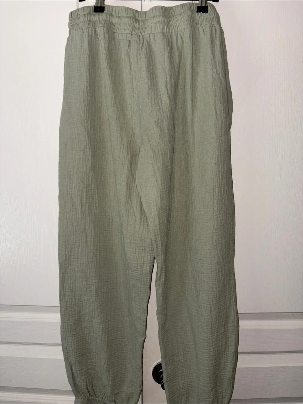JAPNA LOUNGE GAUZE JOGGERS size L